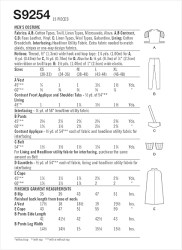 9254 COST BACK